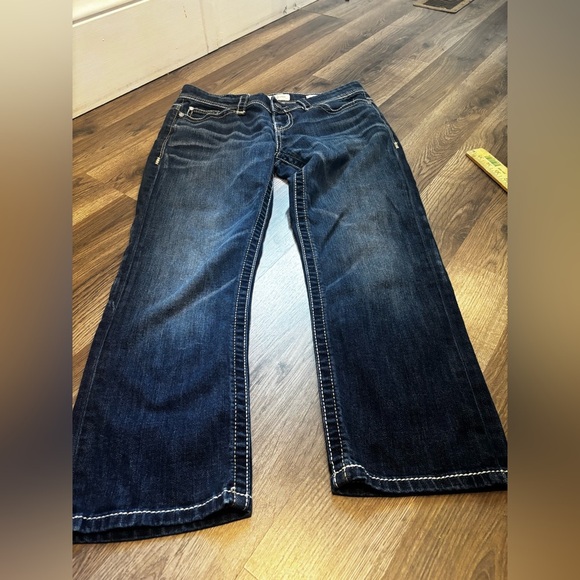 BKE Dark Blue Boot Cut Jeans Payton classic neutralist boot cut minimalist - Picture 10 of 11